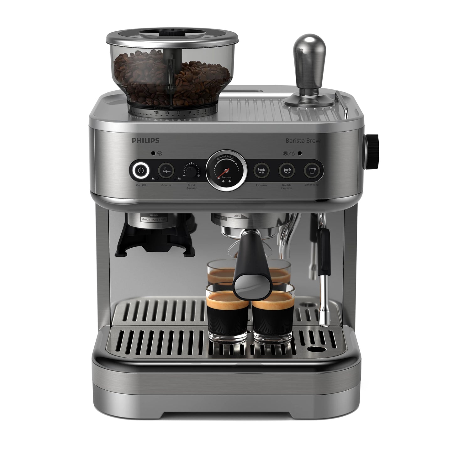 Philips Barista Brew PSA3228/01 - Semiautomatisch espressoapparaat
