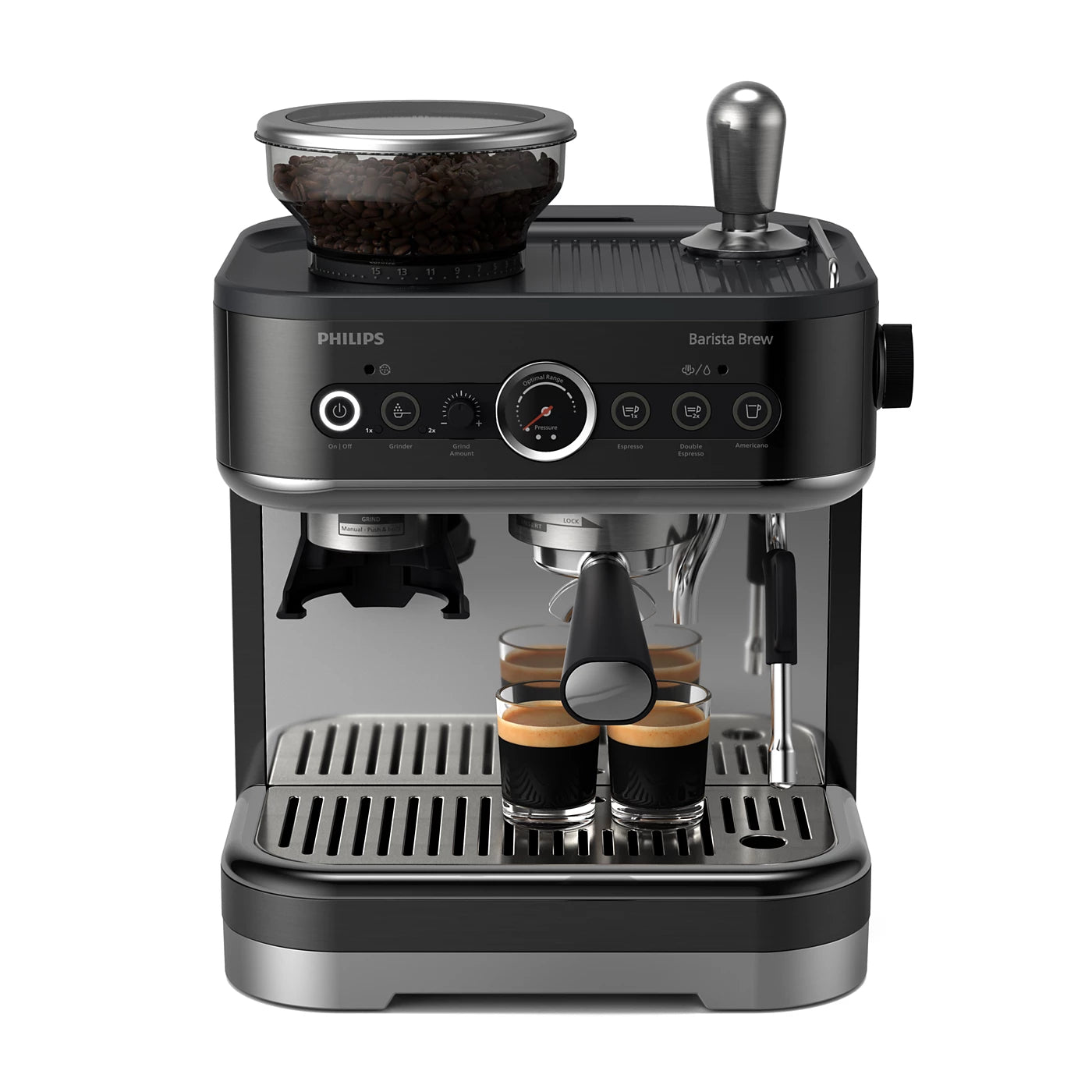 Philips Barista Brew PSA3218/10 - Semiautomatisch espressoapparaat