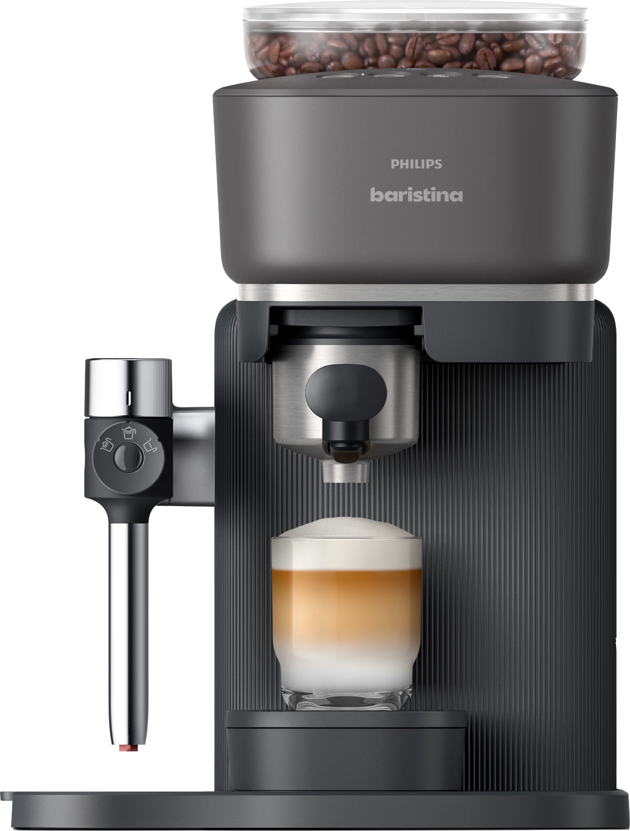 Philips Baristina Latte Zwart BAR400/60