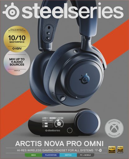 SteelSeries Arctis Nova Pro Omni Headset