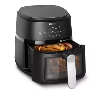 Philips 2000-serie Airfryer NA221/00 4,2 l (zilver)